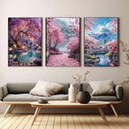 Gemozaic 3 Pack Fantasy Tree Diamond Painting Kits - Image 5