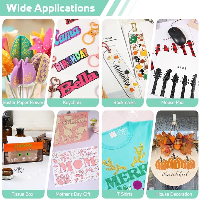 GO2CRAFT All-in-One Accessories Bundle, Weeding Tools, Transfer Tape, Crafting - Image 8