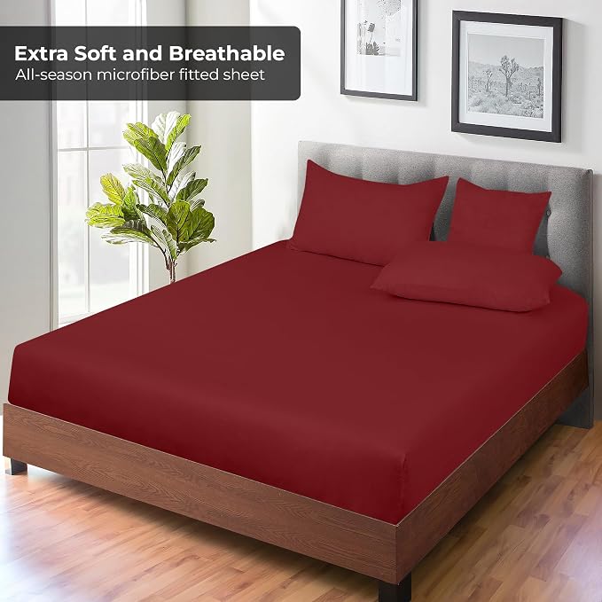 Royale Linens Fitted Sheet King Cal - Image 4