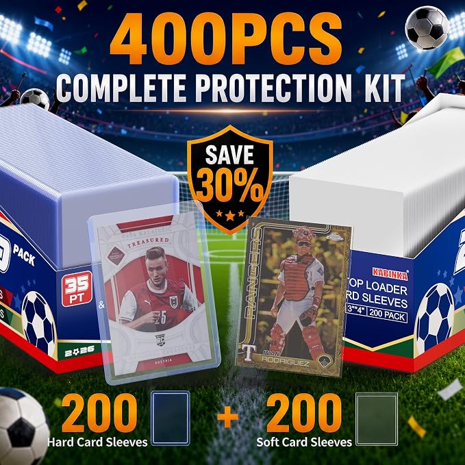 Kabinka 400 Card Sleeves Top Loaders - Image 2