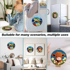 RUIQLXHANG Punch Needle Kits Adults Beginner, Cute Cartoon Highland Cow - Image 7