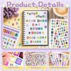 10000+ Letter Stickers for Scrapbooking Junk Journal Supplies Craft Decor | - Image 3