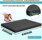 Black Packing Foam Sheets- 8PCS Cuttable Polyurethane Foam Pads Polyurethane - Image 2