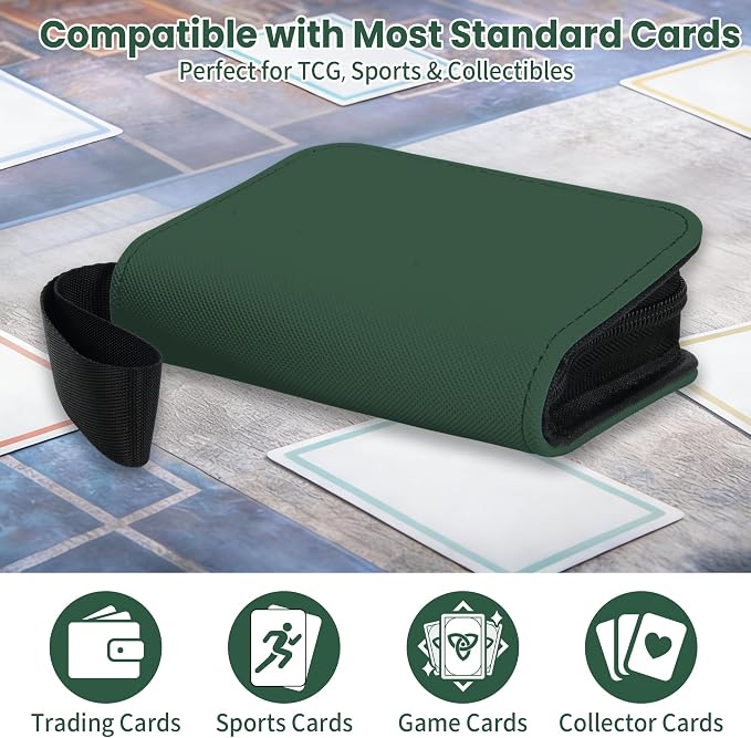 Mini Trading Card Binder Album, 1 Pocket Card Binder - Image 6