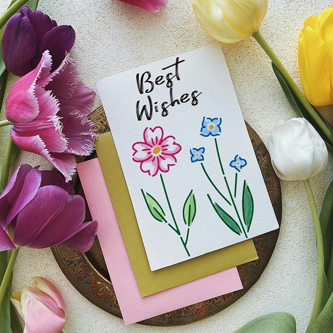 70pcs Flower Stencils for Painting Floral Drawing Stencils for Crafts Reusable - Image 7