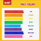 DEART 8X Colored Masking Tape, 33 Ft x 1 inch Colored Painters Tape - Image 8