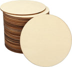 Blisstime Unfinished Wood Circles by Blisstime