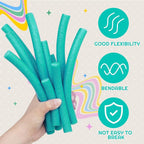 Frienda 5/8 Inch x 40 Ft Green Foam Noodles - Image 4