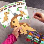 CiyvoLyeen Dinosaur Sewing Craft Kit DIY Kids Craft and Sew Set - Image 6