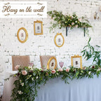 Vicenpal 3 Pcs Tiny Picture Ornate Frames 5 x 7 Inch Small Vintage Oval Picture - Image 7
