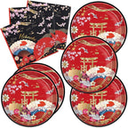 40Pcs Hibachi Party Decorations Hibachi Birthday Plates and Napkins Supplies by Unknown