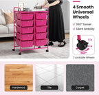 BECOMFORT 10-Drawer Rolling Cart - Image 5