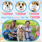 Sweetude 100 Pcs Dog Bandanas Bulk Dog Bandana Bibs Pet Bandanas - Image 6