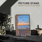 Hoewina Plate Stands for Display, Plate Holder Display Stands, Metal Frame - Image 4