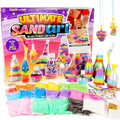 Made By Me Ultimate Sand Art Kit, Includes 13 Colors of Sand, 1 Glow in The by MadebyMe