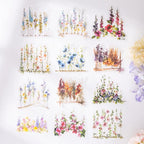 Hanging Floral PET Stickers Set, Journaling, DIY Crafts, and Art Supplies - Image 5