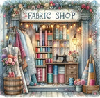 CHWGLFGG 5D Diamond Art Kits for Adults Beginners, Fabric Shop Diamond Painting by CHWGLFGG