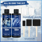 Cyanotype Solution Kit with 7 Tools, Cyanotype Chemicals Sensitizer Set - Image 2