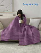 YnM Exclusive Cooling Weighted Blanket, Smallest Compartments - Image 4