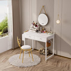 Lufeiya Small White Kids Desk - Image 4