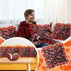 Chunful 6 Sets Football Sports Ball Tied Pillow Craft Kit DIY Football Pillow - Image 5