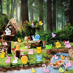 52Pcs Luminous Mini Resin Animals 52 Styles Miniature Glow in the Dark Resin - Image 3
