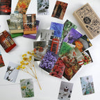 PRSTINCOL 6 Sets 300 Pcs Washi Stickers Set Assorted Colors Aesthetic Sticker - Image 6