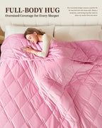 L'AGRATY Queen/King Size Weighted Blanket - Image 7