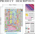 RLTXBUK Cat Cross Stitch Kits, Book Lovers Reader Gifts - Image 2