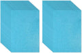 PATIKIL 30Sheets Blue EVA Glitter Foam Sheet 11.8 x 7.9 Inch 2mm Thick by PATIKIL