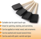 Bates Foam Paint Brushes, 48 Pack - Image 4
