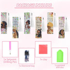 Diamond Art Bookmarks for Women, DIY Book Marks Making Kits for Reading - Image 2