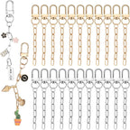 QFGasre Keychain Making Kit Lobster Claw Clasps Extender Chains DIY Craft by Unknown