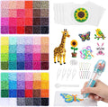 Quefe Fuse Beads Kit 36000 Pcs 72 Colors 2.6mm Mini Beads Craft Kit Including by QUEFE