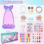 Euclidean Cube 2-in-1 Friendship Bracelet Making Kit, Arts and Crafts - Image 4