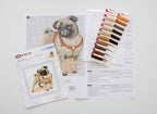 RIOLIS - Pug Dog 1176, Dogs Cross Stitch Kits 9, Counted Cross Stitch Kits - Image 6