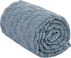Knitted Weighted Blanket for Adult, No Beads Heavy Blanket 48” x 72'' 12lbs by Unknown