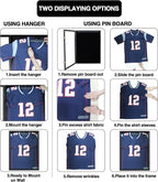 IHEIPYE Jersey Frame Display Case 2 Pack - Image 5
