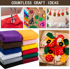 HaoFeijh Felt Fabric 1.6mm Thick Felt Sheets - Image 3