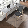 Vicwe Office Chair Mat for Hard Floor, 48"x36" Anti-Slip PVC Computer Chair Mat, Easy Glide for Chairs, Multi-Purpose Floor Protector Desk Chair Mat for Home Office