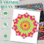 Kalysky Mandala Adult Coloring Book Set - Image 4