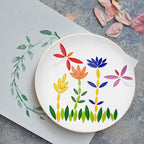 Yoption Petal Mosaic Tiles for Crafts, 500g Flower Leaf Ceramic Mosaic Tiles - Image 3