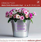 ORACAL 631 Matte Lavender Vinyl Durable Roll Easy to Weed Permanent Adhesive - Image 3