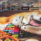 BenBen Puzzles for Adults 500 Pieces, Dogs' Dinner Party, Dog Jigsaw Puzzle - Image 3