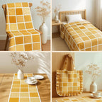 Cotton Satin Patchwork Fabric Panel – 35 Designs, 20×20 cm Squares, Single - Image 9