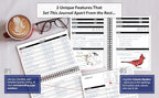 Birding Journal with Life List & Checklist A5 - Image 5