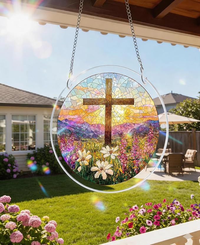 Acrylic Puzzle Suncatcher for Window Hanging, DIY Jigsaw Puzzles for Adults - Image 2