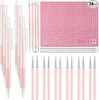 24 Pcs Craft Knife Pen Set, 6 Craft Knives by Lanties