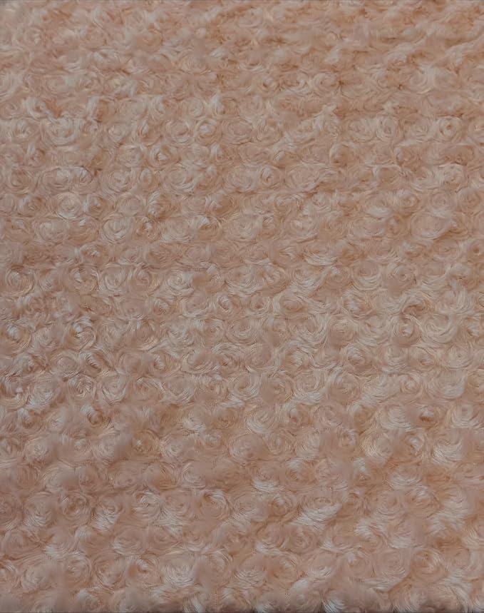 Sedona Designz Rose Faux Fur Fabric by SedonaDesignz