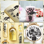 Fabbay 200 Pcs Dried Pressed Flowers Real Dry Natural Flower Leaf Dried Flowers - Image 6